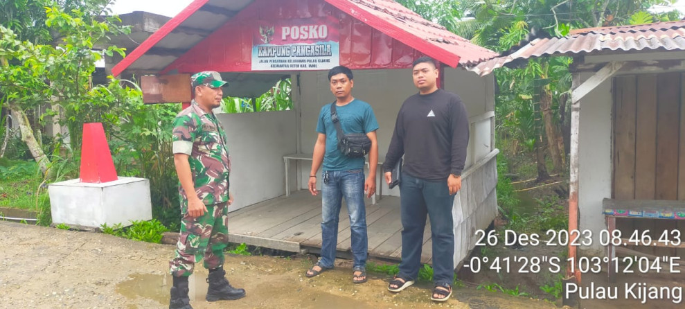 Koramil 07/Reteh Terus Meningkatkan Komsos Guna Jaga Hubungan Baik Bersama Warga Binaan