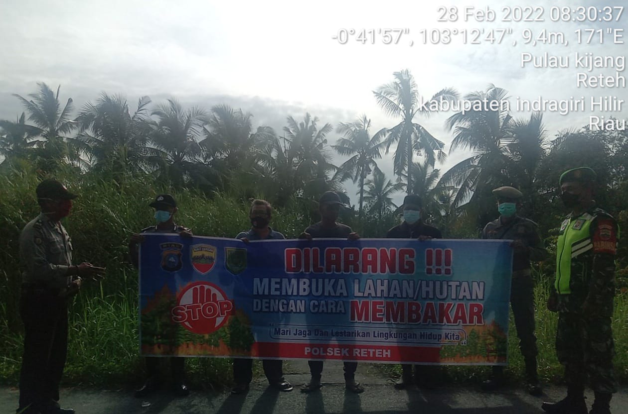 Serda Perdamaian Siregar Menghimbau Masyarakat Untuk Tidak Membakar Lahan