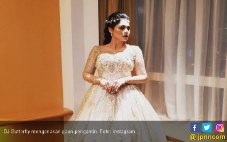 Selamat, DJ Butterfly Sah Jadi Istri Pria Indonesia