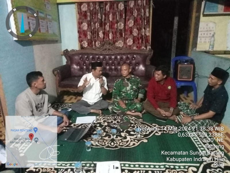 Babinsa Koramil 07/Reteh Lakukan Sosialisasi Terkait Pelaksanaan Opla