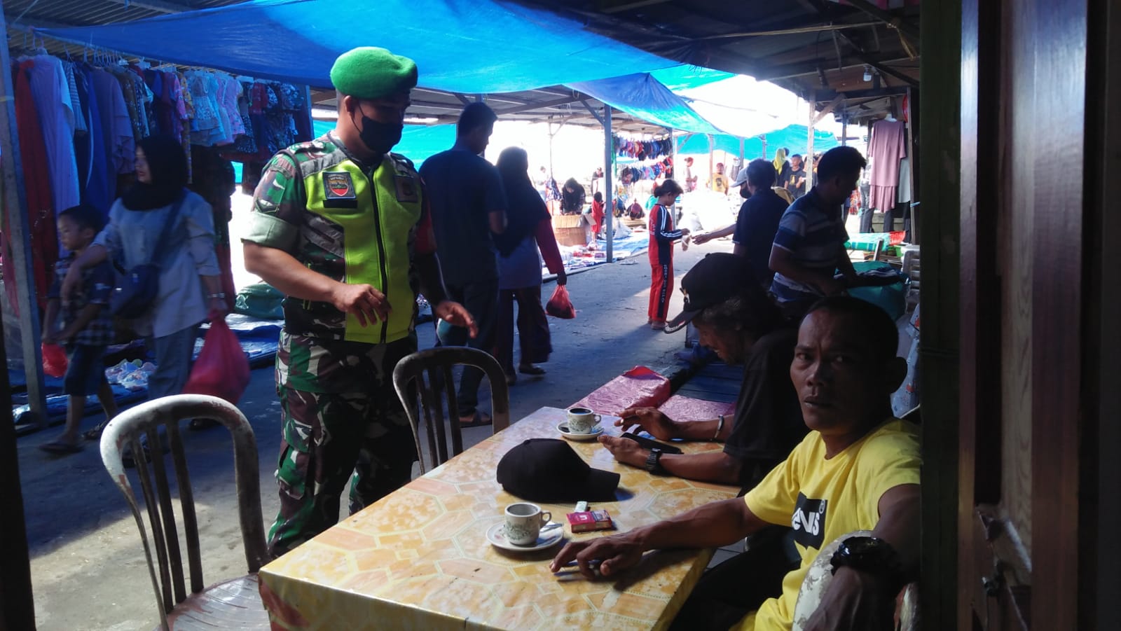 Babinsa Koramil 04/Kuindra Serda Mas Yayat Lakukan Gakplin