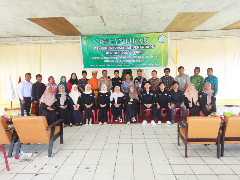 Pengurus IPPMAGAS Pekanbaru Periode 2024-2025 Resmi Dilantik