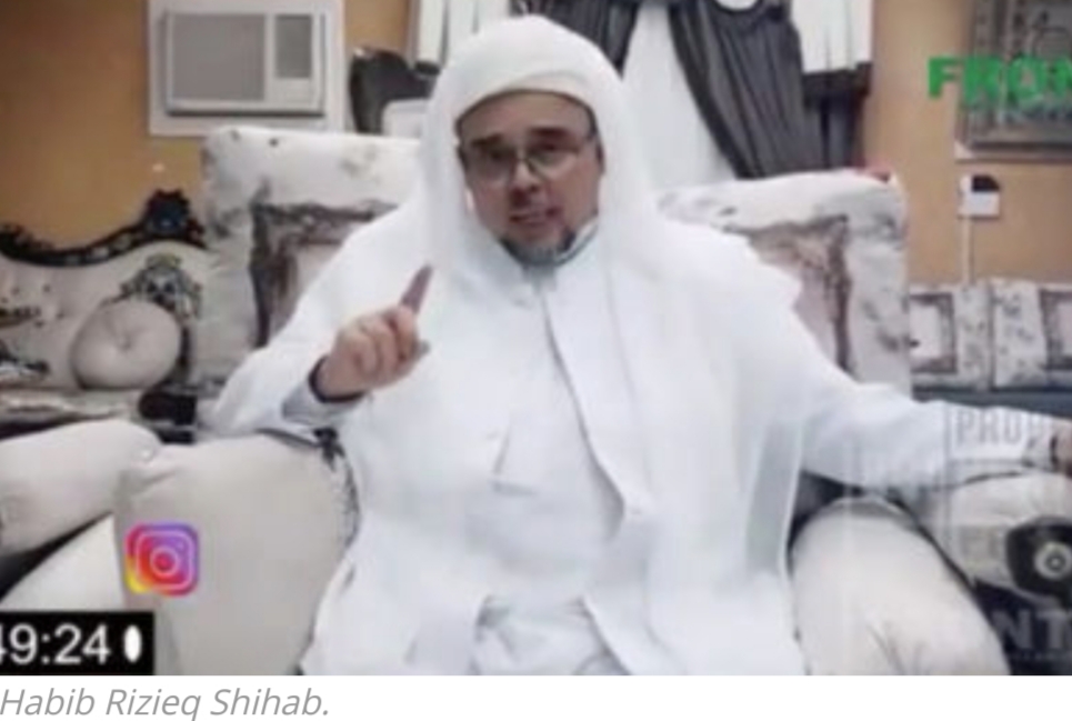 Habib Rizieq Shibab Ikut Pemerintah, Liburkan Pengajian untuk Cegah Corona