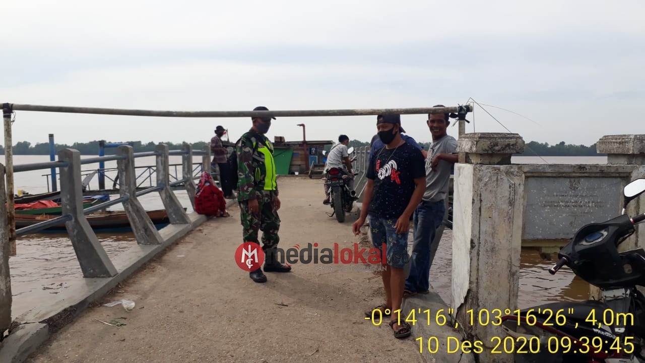 Serda Januar Lakukan Pemantauan dan Gakplin di Pelabuhan Sungai Piring 