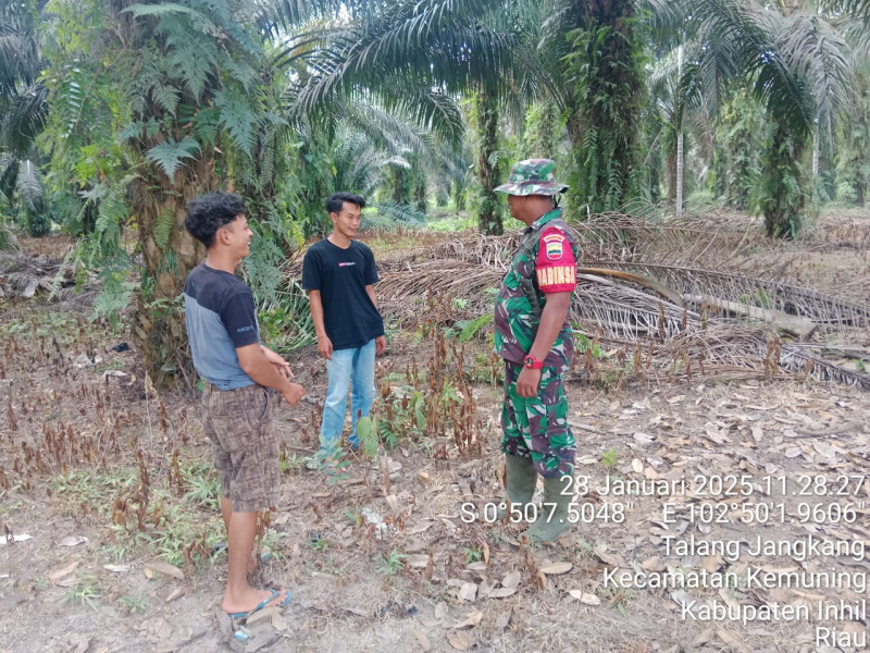 Patroli Karhutla di Wilayah Koramil 09/Kemuning: Tidak Ditemukan Titik Api dan Asap