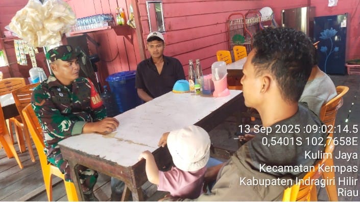 Koptu Jalaluddin: Komsos Humanis, Desa Tempuling Makin Solid