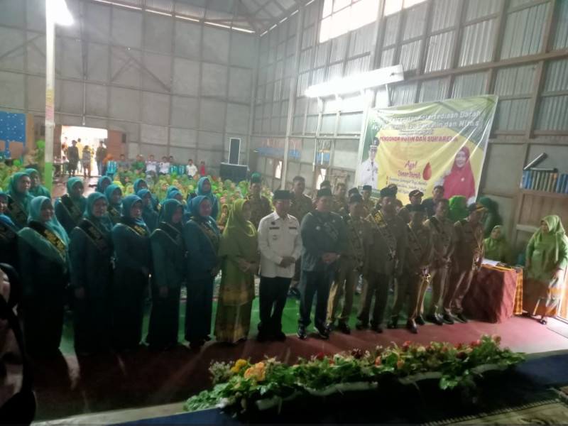 Dalam Rangka Hari Lahir MNU Ke 77, Serka Sugianto dan Jajaran Melaksanakan Pengukuhan dan Pelantikan