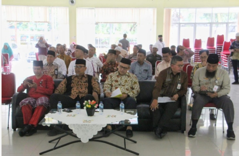 Bupati Inhil Hadiri Ekspose Pelaksanaan CJH 1444 / 2023 M.