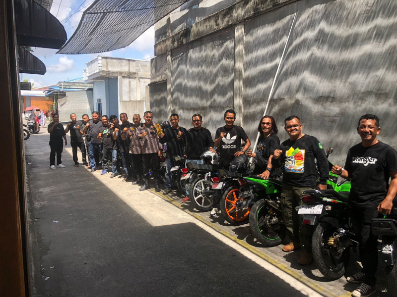 Kompol Dodi Zulkarnain Hasibuan, SE MH jaga Silaturahmi bersama  Komunitas Motor Meranti Kompol Dodi Zulkarnain Hasibuan, SE MH jaga Silaturahmi bersama  Komunitas Motor Meranti