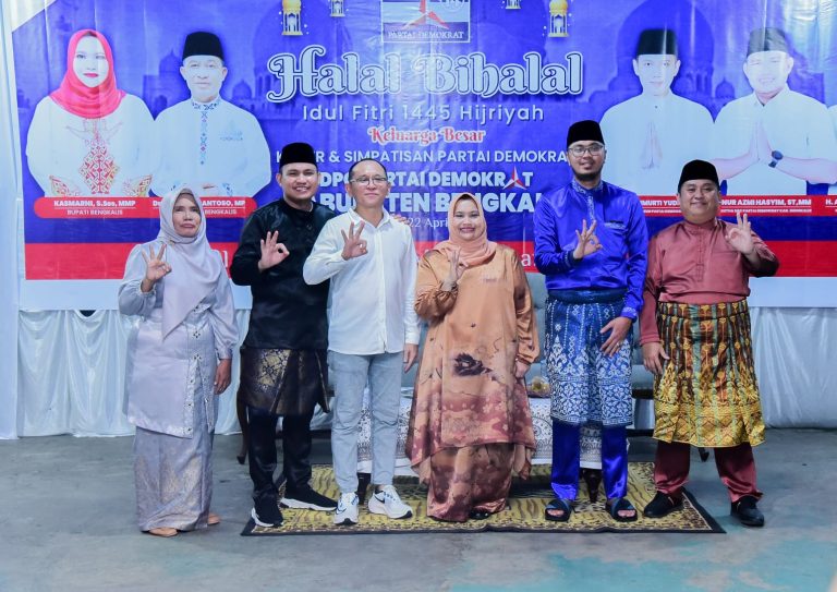 DPC Partai Demokrat Bengkalis Gelar Halal Bihalal Hari Raya Idul Fitri