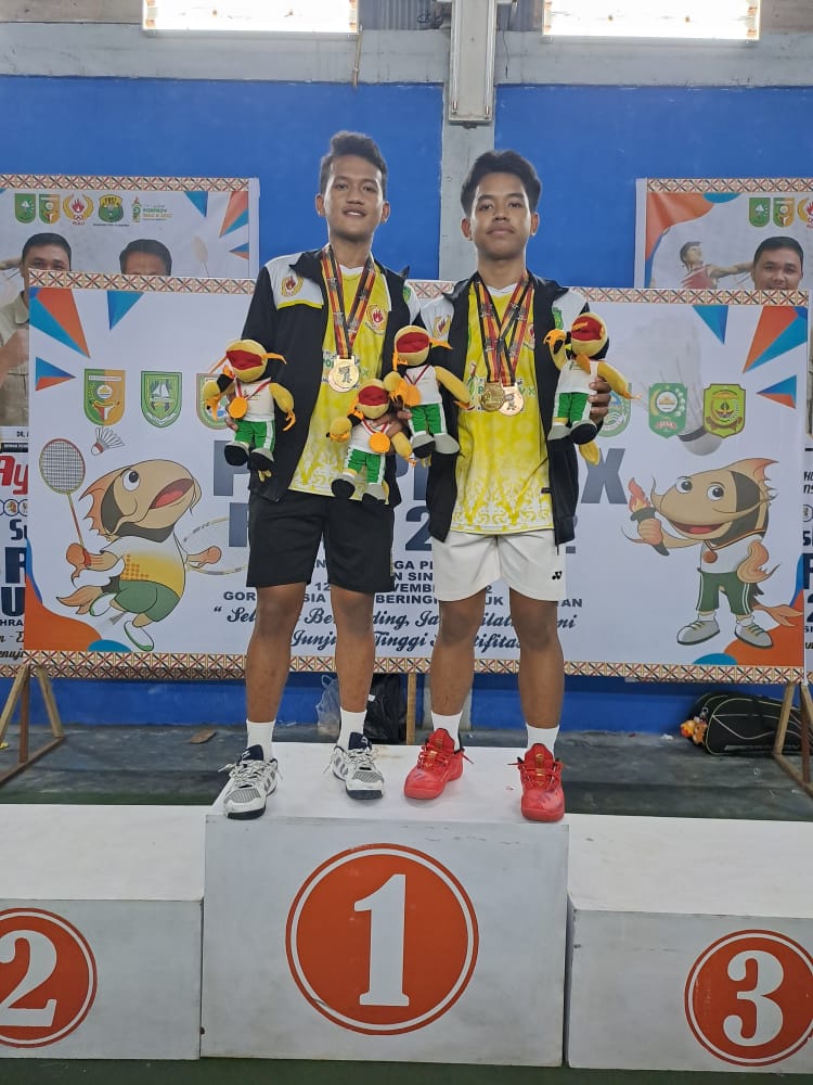 Harumkan Nama Inhil dan Nama SMAN 1 Tembilahan Hulu, Reno dan Ali Nasir Sumbangkan Emas Pada Porprov Riau Tahun 2022