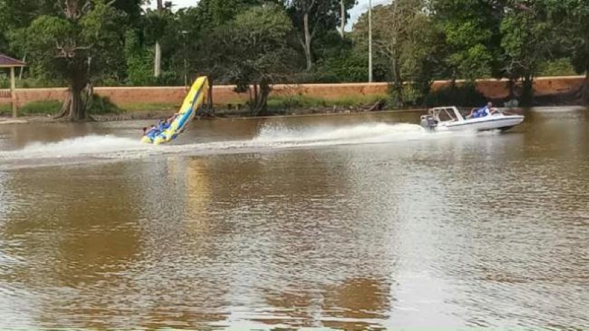 Pemda Pelalawan Kembangkan Danau Tajwid Sebagai  Pemda Pelalawan Kembangkan Danau Tajwid Sebagai