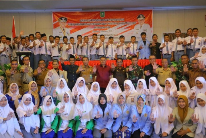 Sekda Tengku Said Hamzah : Peredaran Narkoba menjadi perhatian bersama