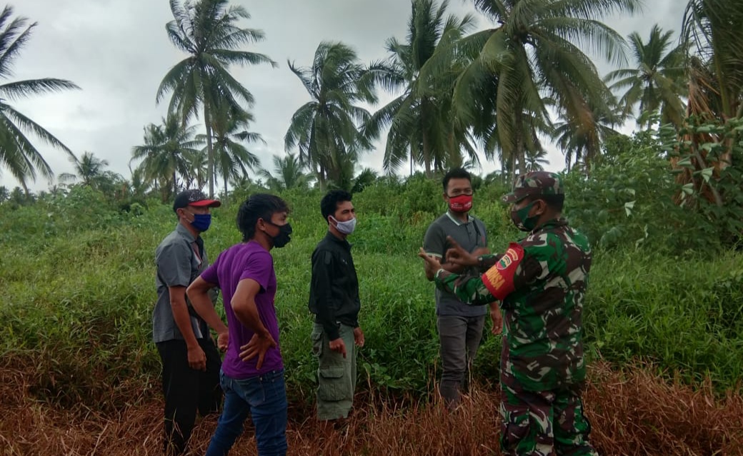 Serda Lendi Piter S Gelar Patroli Karhutla di Wilayah Bandar Sri Gemilang