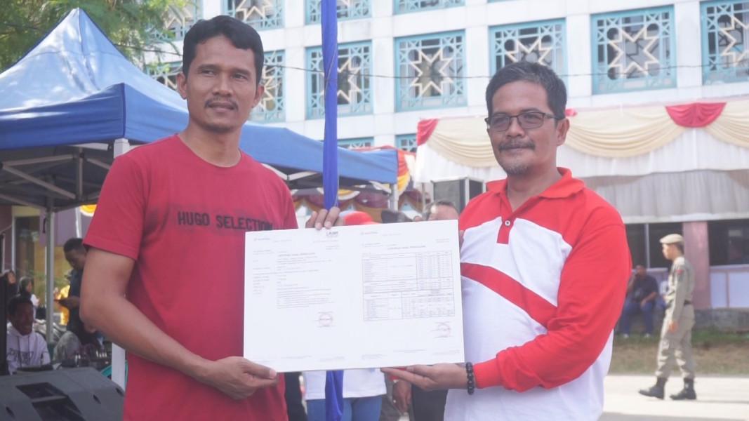 Beras Indragiri Hilir Resmi di Launching, Berikut Pesan-Pesan PJ Bupati Inhil H. Erisman Yahya