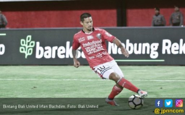 Teguran Keras Pelatih Bali United kepada Irfan Bachdim