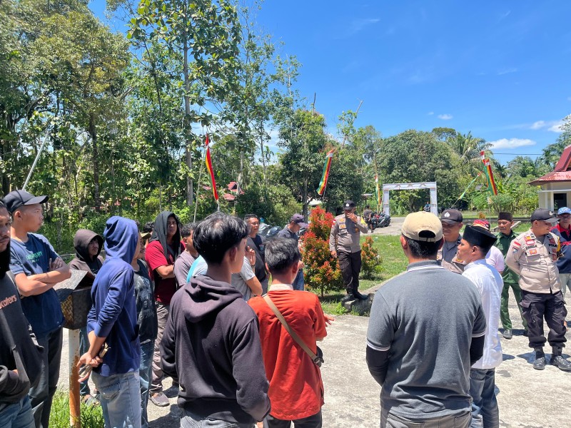 BPD Pangkalan Batang Barat Didemo Warga, Desak Pj Kades Mundur dari Jabatan