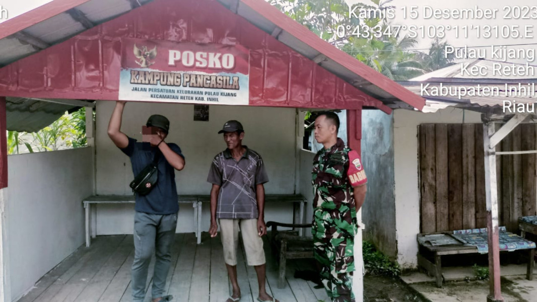 Tingkatkan Kedekatan Bersama Masyarakat Melalui Komsos Koramil 07/Reteh