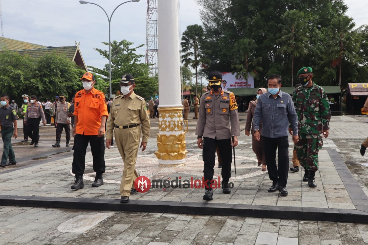 Siaga Penanggulangan Bencana, Kodim 0314/Inhil Siap Bergandengan Tangan