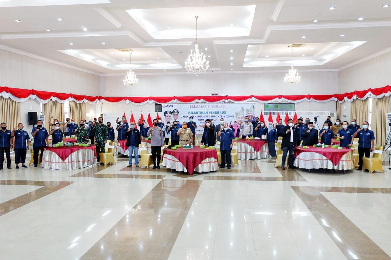 Sah! Pengurus JMSI Riau Resmi Dilantik