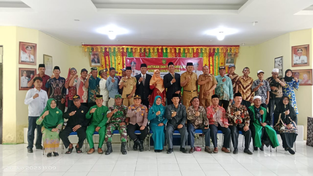 Danpos Concong Hadiri Pelantikan dan Pengambilan Sumpah Jabatan Pejabat Pengawas