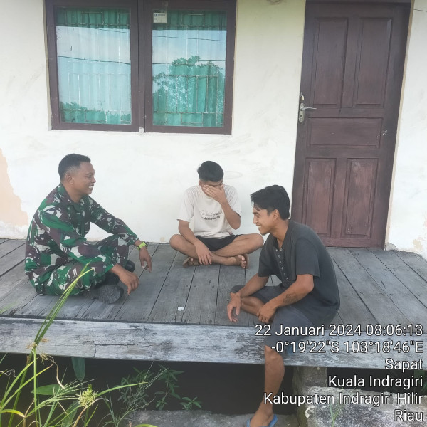 Babinsa Koramil 04/Kuindra Berupaya Untuk Memantapkan Nilai-nilai Pancasila di Kehidupan Sehari-hari