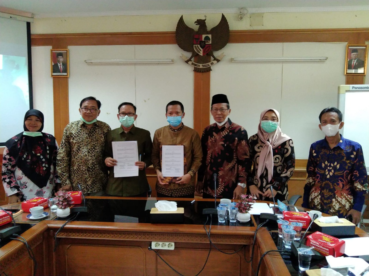 Matangkan Pembukaan S2 Manajemen Dakwah, FDK UIN Suska Riau Studi ke Fidkom UIN Syahid