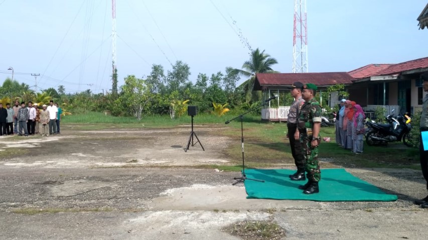 Sinergitas TNI-POLRI, Apel Gelar Pasukan Operasi Mantap Brata Pengamanan Pemilu 2019 di Kuindra
