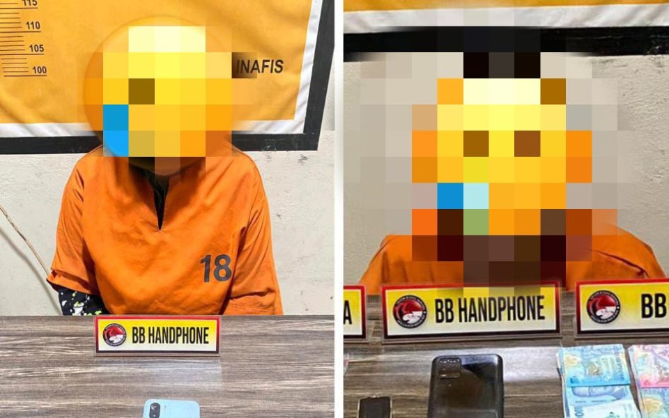 Polres Inhil Berhasil Ungkap Peredaran Narkoba, Dua Perempuan Diamankan