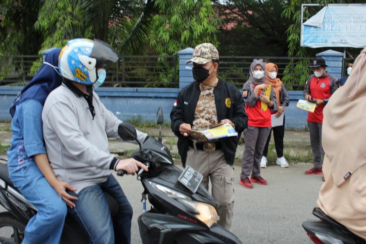 DPKP Inhil Berkeliling Himbau Masyarakat Cegah Kebakaran