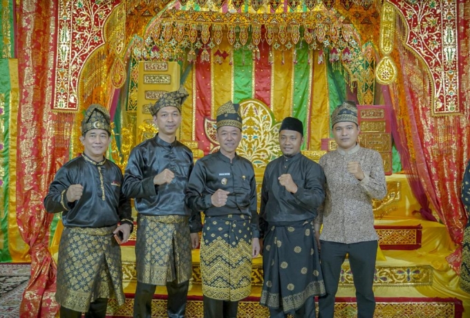 Resmi Dikukuhkan, Pengurus MKA dan DPH LAM Rohil Periode 2022-2027