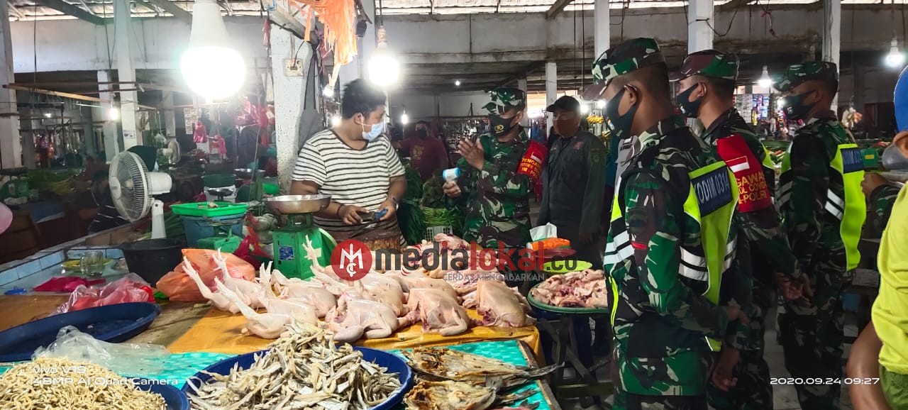 Sasar Seluruh Celah di Tembilahan, Satgas Gakplin Covid-19 Gencar Patroli Skala Besar