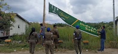 Langgar Perda Kawasan Tanpa Rokok, Beberapa Reklame Rokok Ditertibkan Satpol PP Inhil