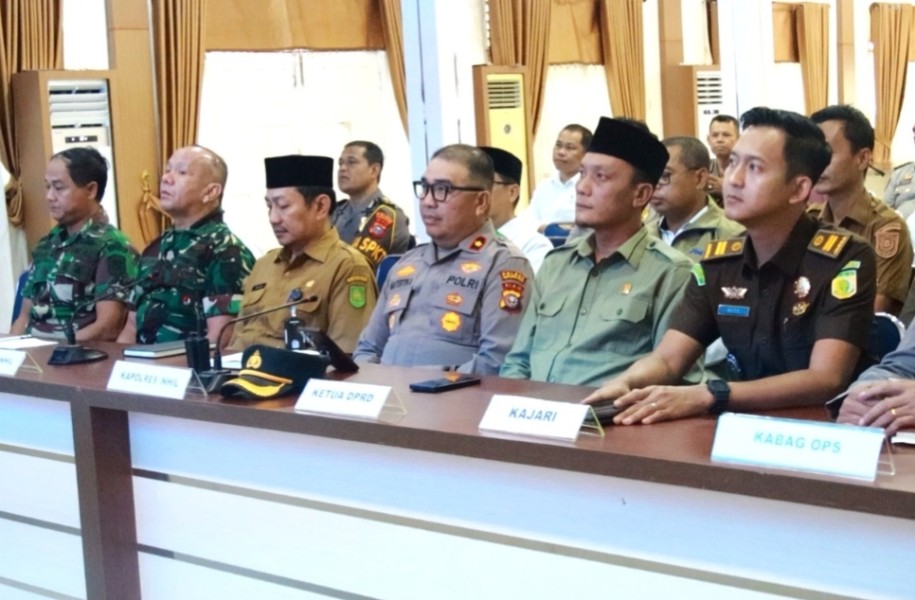 Pemkab Inhil Lakukan Rakoor Perkuat Kesiapan Pengamanan Mudik, Dukung Penuh Operasi Ketupat 2026