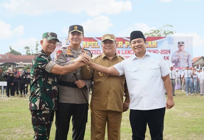 Ketua DPRD Riau Hadiri Gelar Pasukan Operasi Keselamatan Lancang Kuning 2024