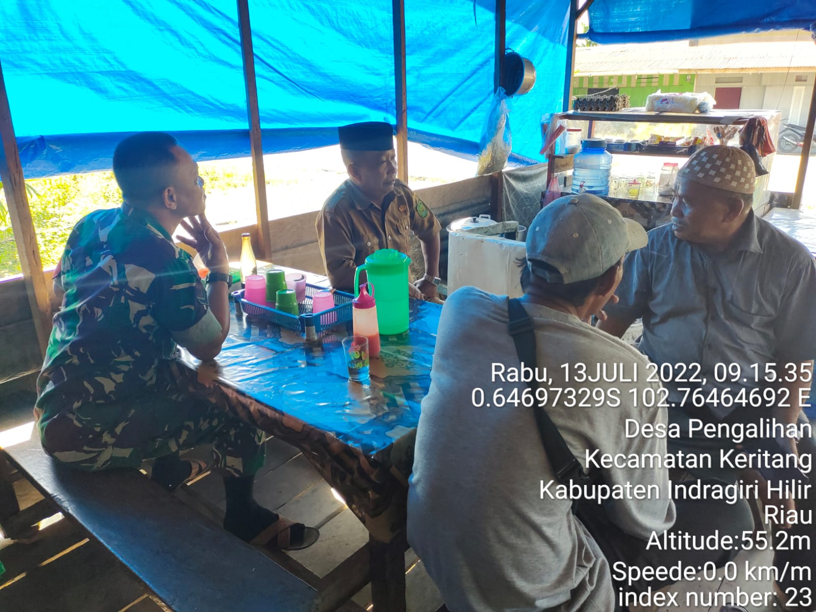 Serda Darmadi Terus Aktif Lakukan Komsos Bersama Warga di Wilayah Binaan