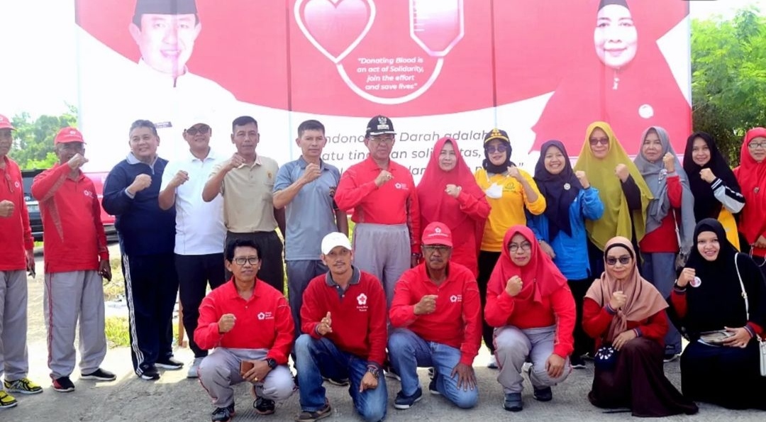 Bupati HM Wardan Canangkan Pekan Donor Darah di Hari Milad Inhil