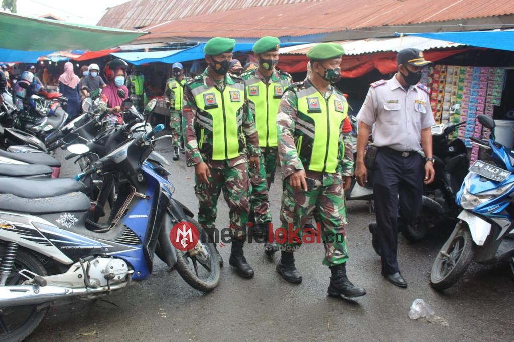 Satgas Covid-19 Inhil Terus Gencarkan Disiplin Protkes di Tembilahan