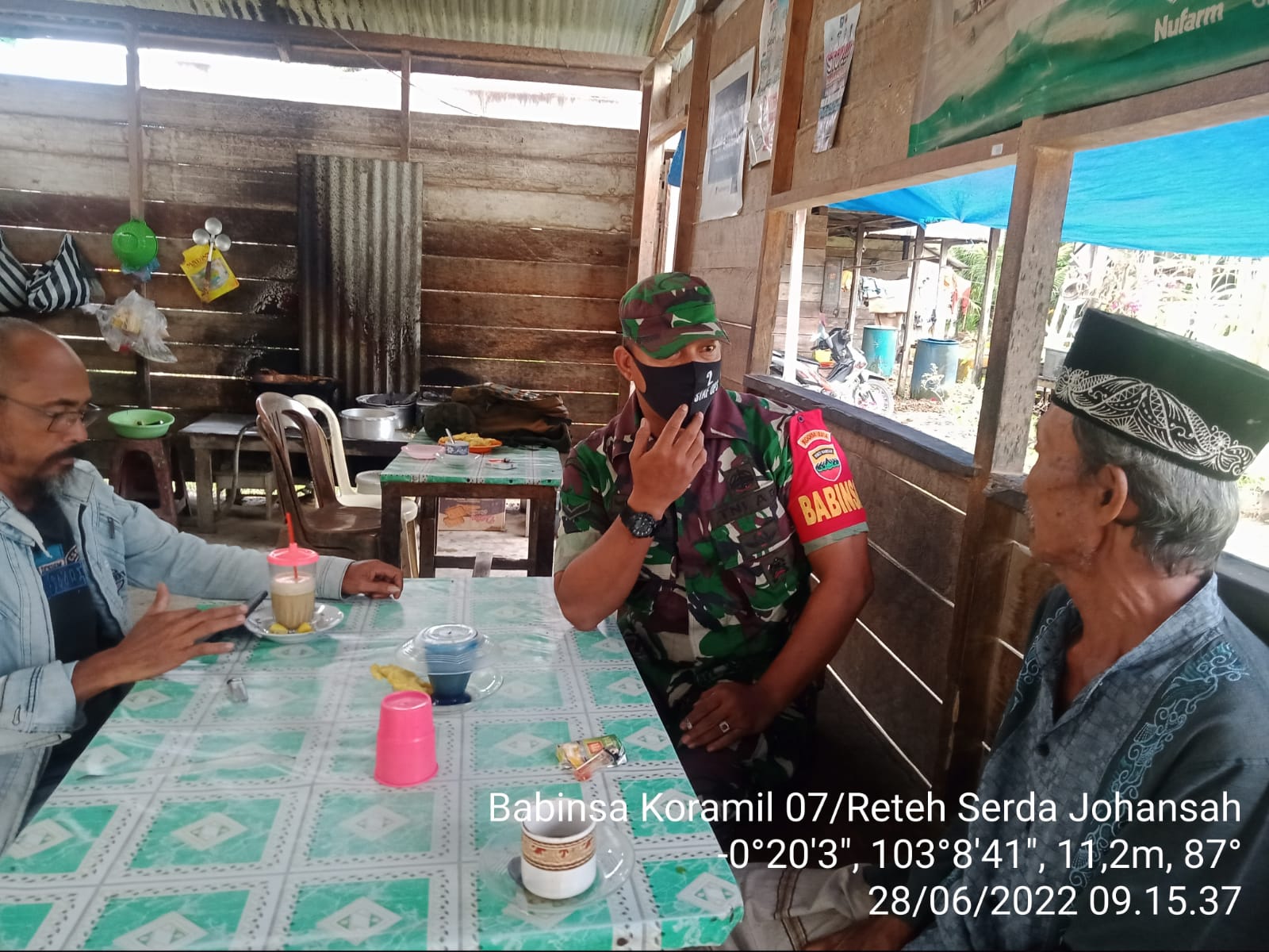 Tingkatkan Komsos Guna Jalin Hubungan Baik Oleh Serda Johansah