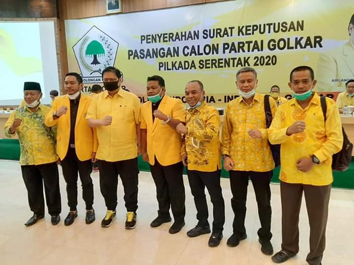 Sah, Pasangan Salwa Mendapat Surat Keputusan dari Partai Golkar Sah, Pasangan Salwa Mendapat Surat Keputusan dari Partai Golkar