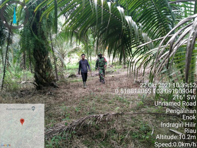 Babinsa Sertu Elia Rahman Terus Lakukan Patroli Diwilayah Binaan