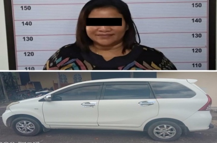 Gara-gara Terima Gadai 2 Mobil, Emak-emak Seksi Ini Dibekuk Polisi