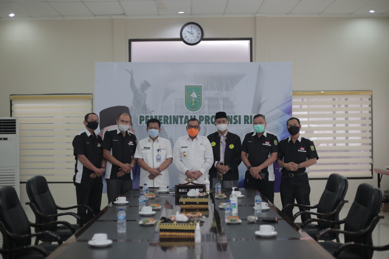 KKB-Riau Silaturahmi dengan Wakil Gubri