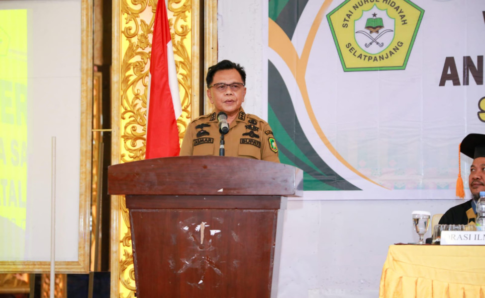 Hadiri Wisuda STAI NH, Asmar : Semoga Memberikan Kontribusi Positif