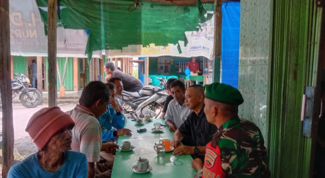 Bhabinsa Koramil 05/Gas Koptu Umar Nasution Laksanakan Komsos dengan Warga Binaan Secara Rutin
