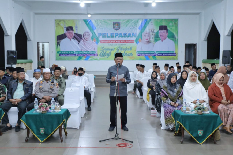 Bupati Asahan Lepas 352 Jama'ah Calon Haji Asal Kabupaten Asahan