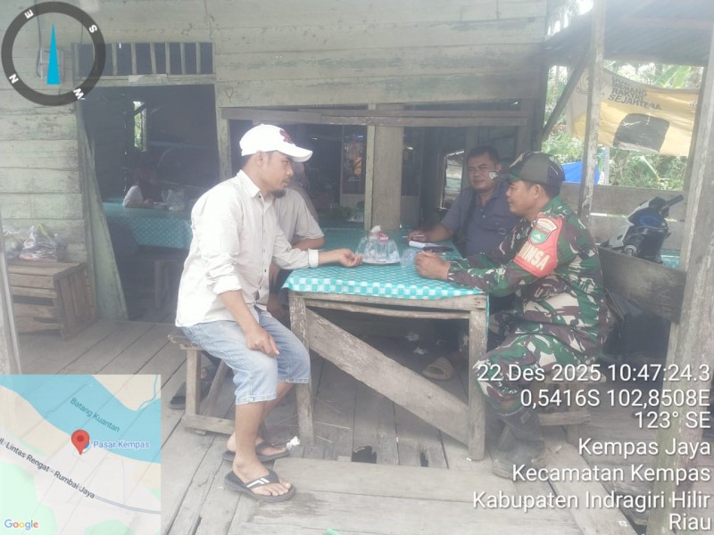 Ngopi Bareng Tokoh Masyarakat: Komsos Koptu Jalaludin Bikin Komunikasi Lebih Dekat di Kempas Jaya