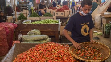 Harga Cabai Rawit Naik, Polisi Keluhkan Hujan dan Erupsi Semeru