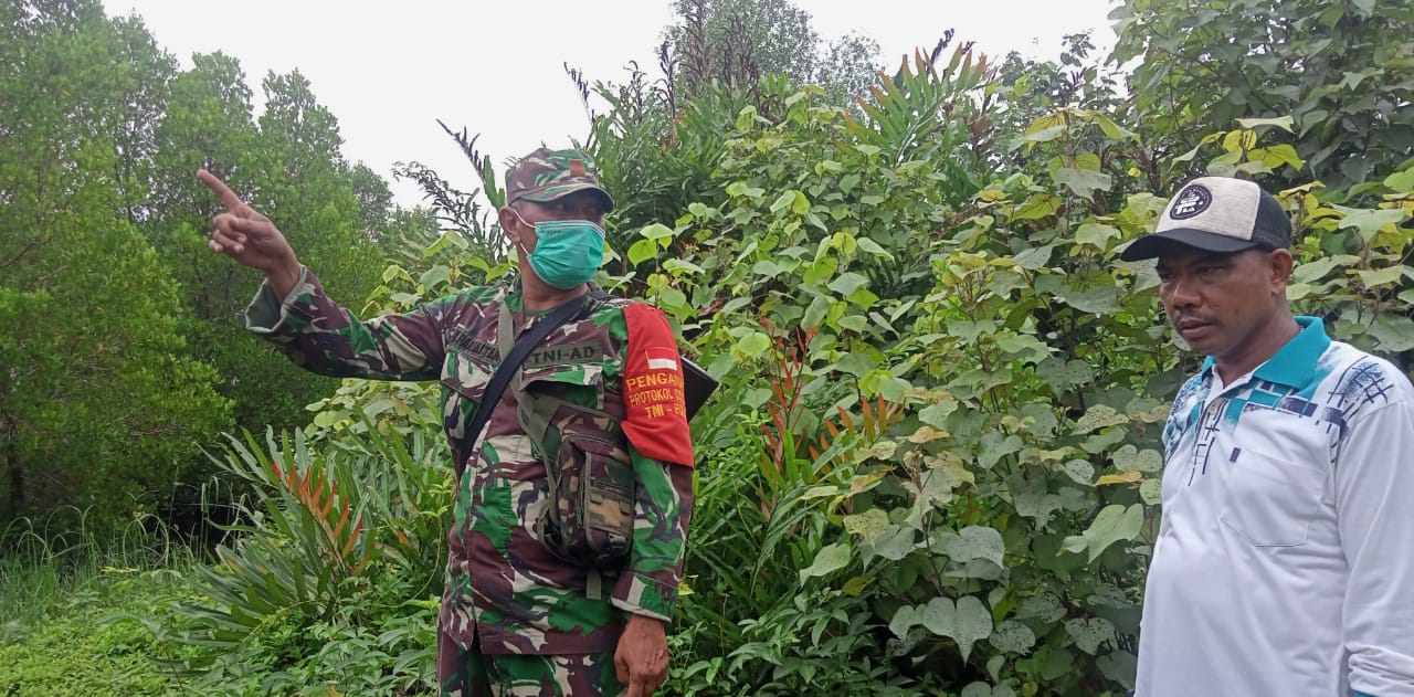 Patroli Karhutla di Sapat Semakin Digencarkan Koramil 04/Kuindra