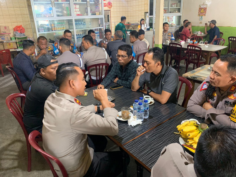 Jelang Pilkada, Wakapolres Inhil dan Jajaran Cooling System Pilkada Damai